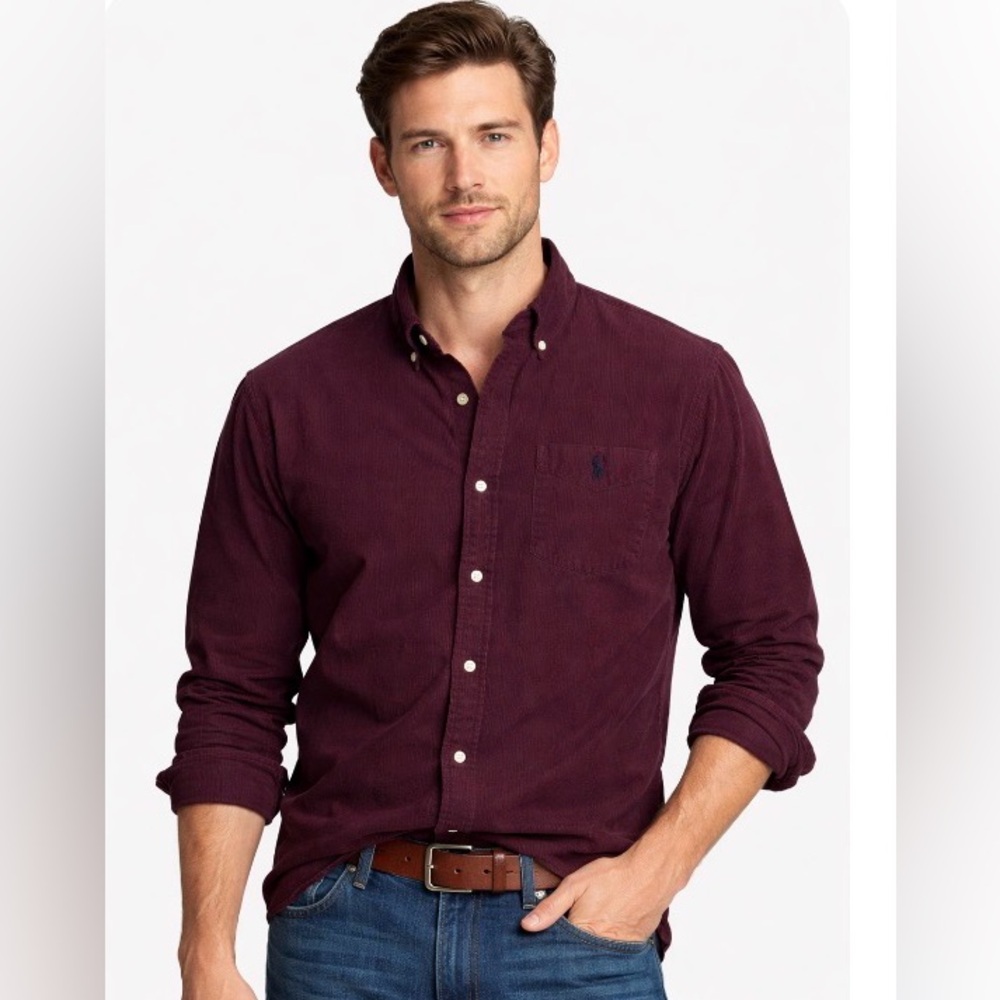 U.S. Polo Assn long sleeve button-down men shirt XL